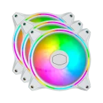 فن کیس COOLERMASTER MASTERFAN MF120 HALO 3IN1 White