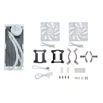 خنک کننده مایع پردازنده کولر مستر COOLERMASTER MASTERLIQUID 240L CORE ARGB White