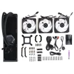 خنک کننده مایع پردازنده کولر مستر COOLERMASTER MASTERLIQUID 360 ATMOS Black