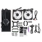خنک کننده مایع پردازنده کولر مستر COOLERMASTER MASTERLIQUID 240 ATMOS Black