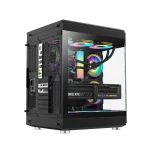 کیس گیمینگ گیم مکس GAMEMAX HYPE Black مشکی فروشگاه گیمینگ تکاف