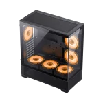 خرید کیس گیمینگ گیم مکس GAMEMAX VISTA Black مشکی فروشگاه گیمینگ تکاف