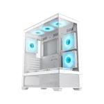 خرید کیس گیمینگ گیم مکس GAMEMAX VISTA White سفید فروشگاه گیمینگ تکاف