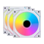 فن کیس لیان لی UNI Fan SL120 INFINITY White بسته 3 عددی