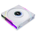 فن کیس لیان لی UNI FAN TL LCD Reverse White بسته 3 عددی
