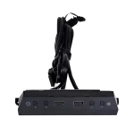 هاب و کنترلر کیس LANCOOL 216 لیان لی LAN216-1X Black