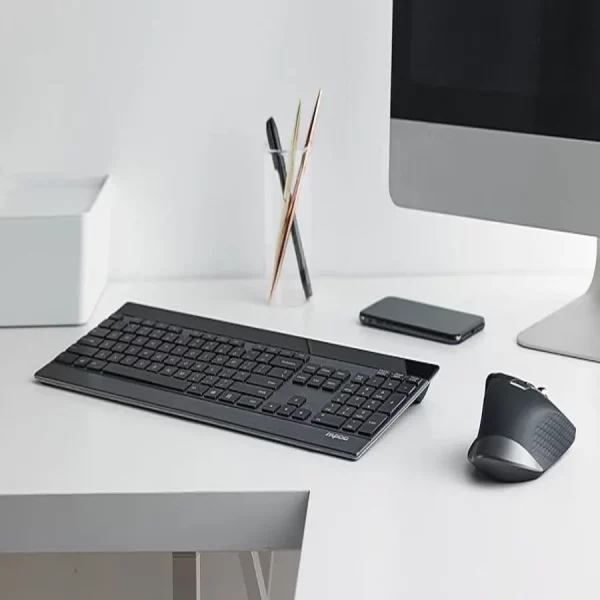 باندل موس و کیبورد رپو black Rapoo M9900