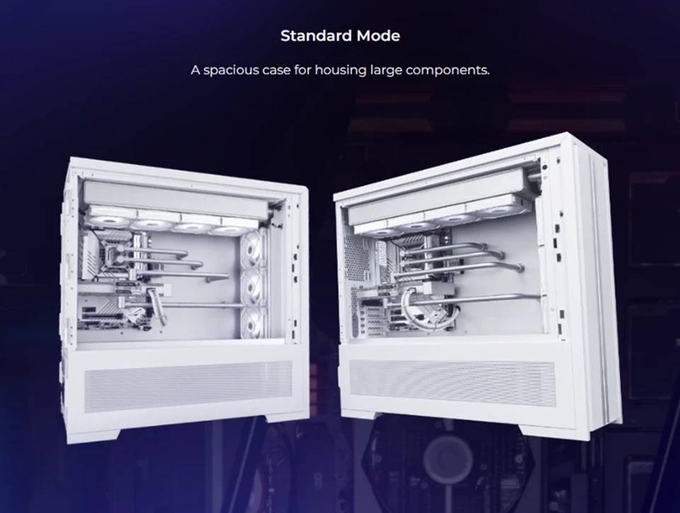 کیس گیمینگ لیان لی V3000 PLUS White