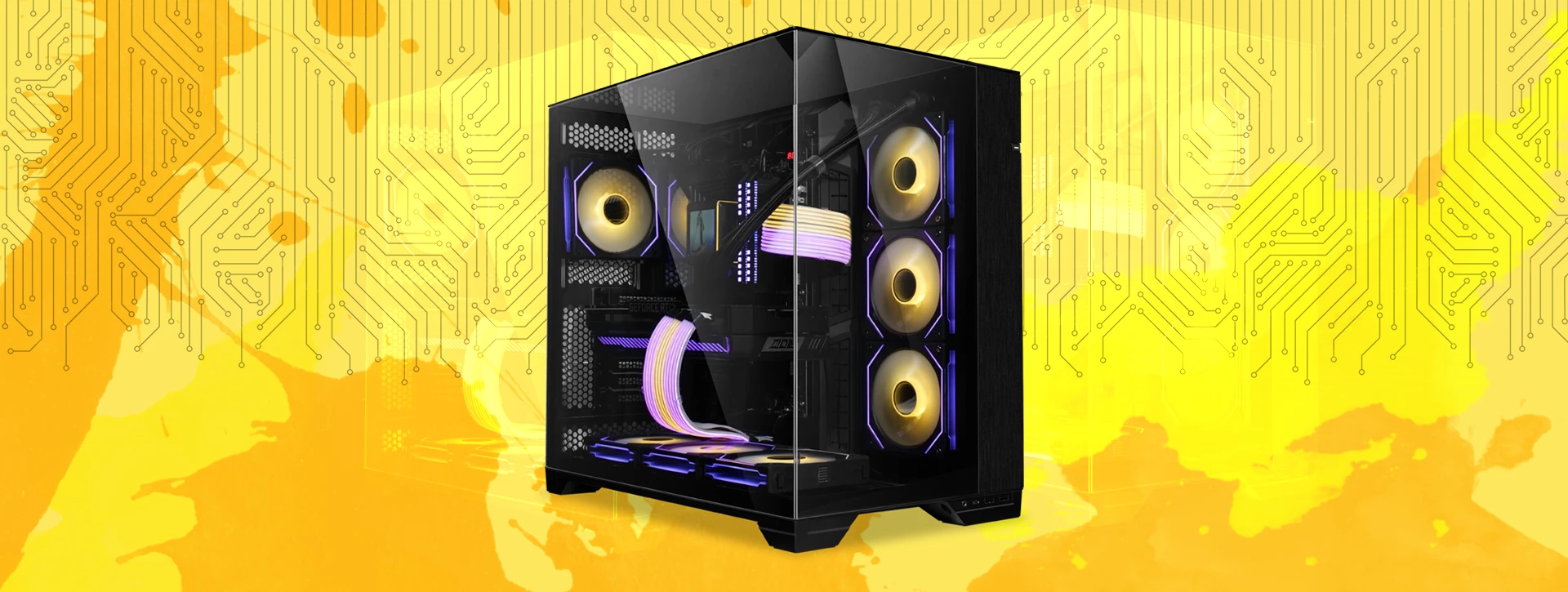 کیس گیمینگ لیان لی O11 VISION Black کیس گیمینگ لیان لی O11 VISION Black