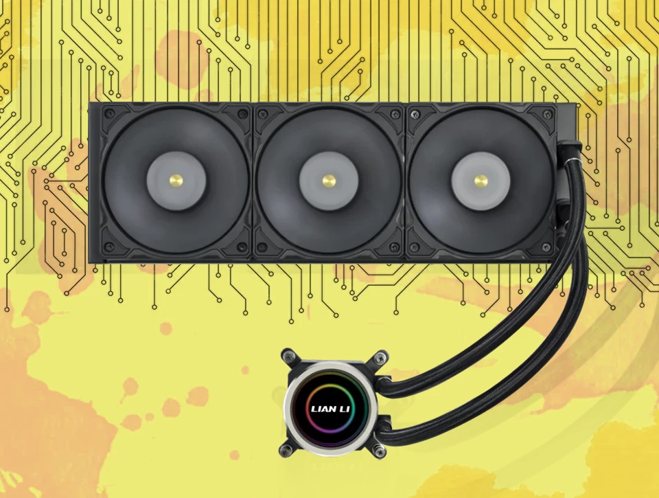 خنک کننده مایع پردازنده لیان لی GA II Trinity Performance 360 Black