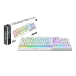 کيبورد گیمینگ ام اس ای مدل MSI VIGOR GK30 White | فروشگاه گیمینگ تکاف