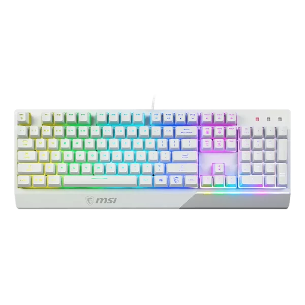کيبورد گیمینگ ام اس ای مدل MSI VIGOR GK30 White | فروشگاه گیمینگ تکاف
