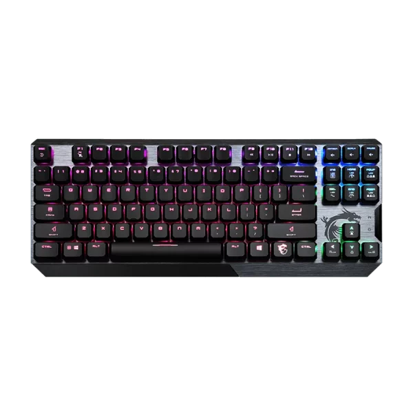 کيبورد گیمینگ ام اس ای مدل MSI VIGOR GK50 Low Profile TKL فروشگاه گیمینگ تکاف