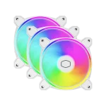 فن کیس کولر مستر MASTERFAN MF120 HALO2 3IN1 White فروشگاه گیمینگ تکاف