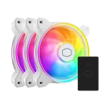 فن کیس کولر مستر MASTERFAN MF120 HALO2 3IN1 White فروشگاه گیمینگ تکاف