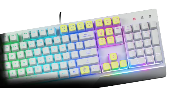 کيبورد گیمینگ ام اس ای مدل MSI VIGOR GK30 White | فروشگاه گیمینگ تکاف