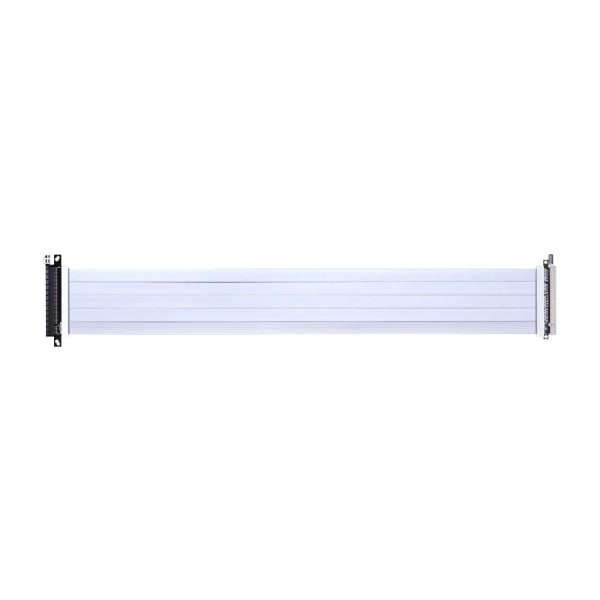 کابل رایزر 600mm کارت گرافیک لیان لی PCI-E X16 4.0 White