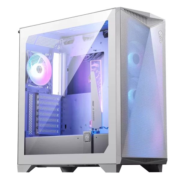 کیس گیمینگ ام اس آی مدل MPG Gungnir 300R Airflow White