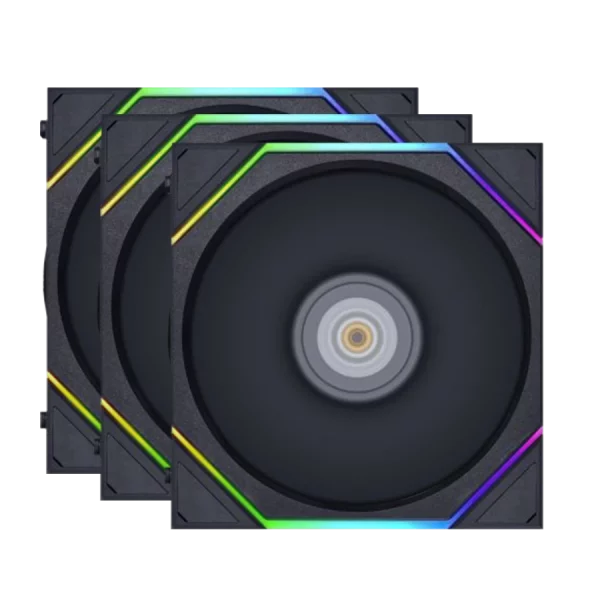 فن کیس لیان لی UNI FAN TL Reverse Black بسته 3 عددی