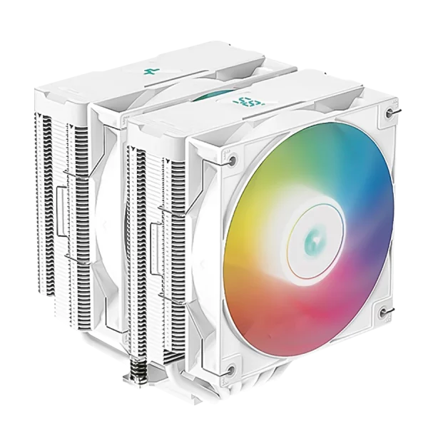خنک کننده پردازنده دیپ کول AG620 Digital WH ARGB