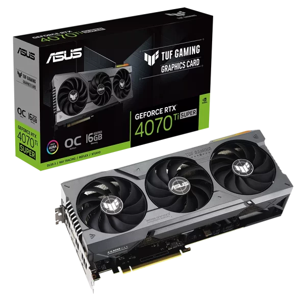 کارت گرافیک ایسوس ASUS TUF GAMING RTX 4070 Ti SUPER 16GB OC
