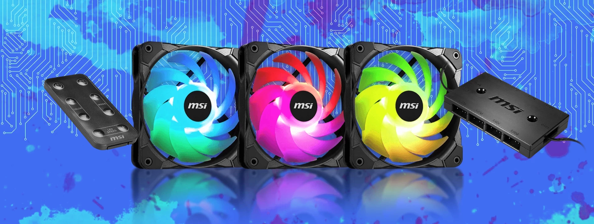 فن کیس ام اس آی مدل MAG MAX F12A-3H