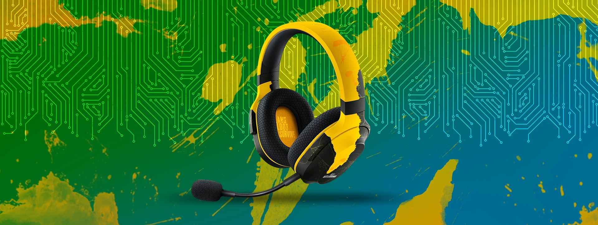 هدست گیمینگ ریزر RAZER BARRACUDA X Pubg