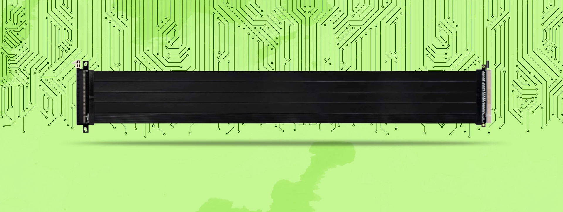 کابل رایزر 600mm کارت گرافیک لیان لی PCI-E X16 4.0 Black