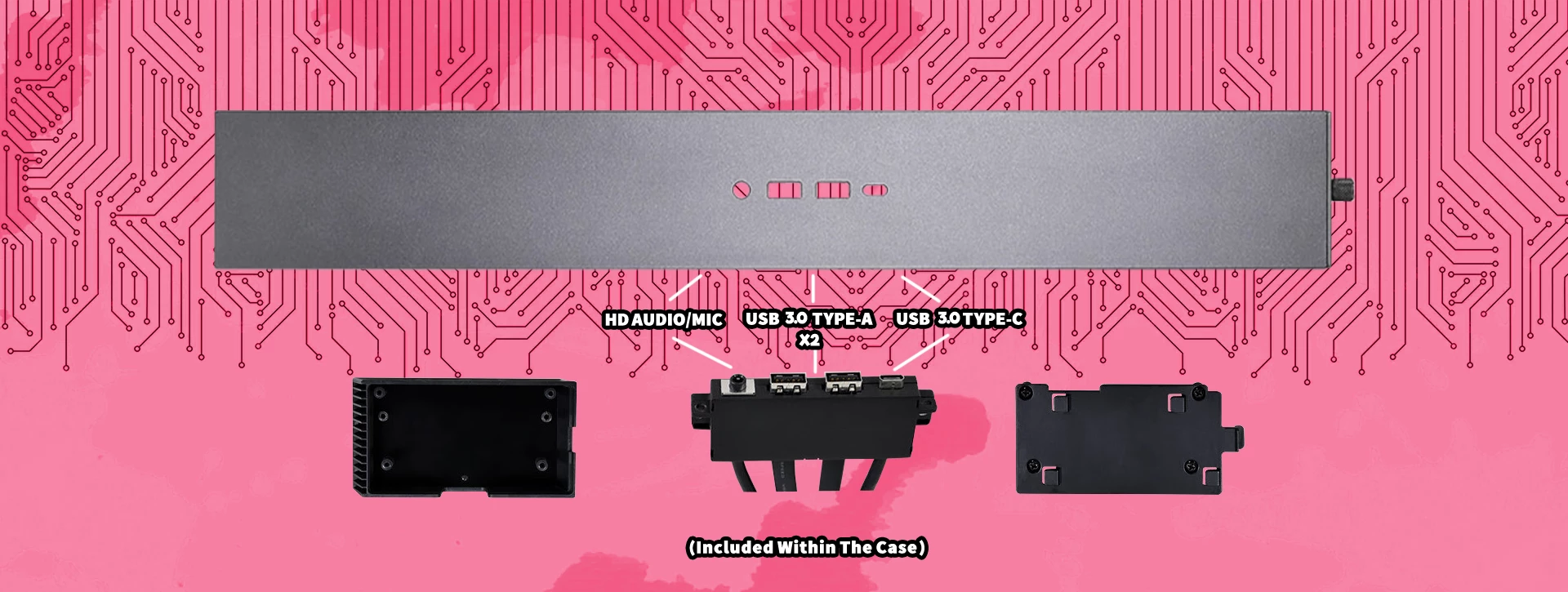 کیت ورودی/خروجی کیس لیان لی O11DE-5G Gray