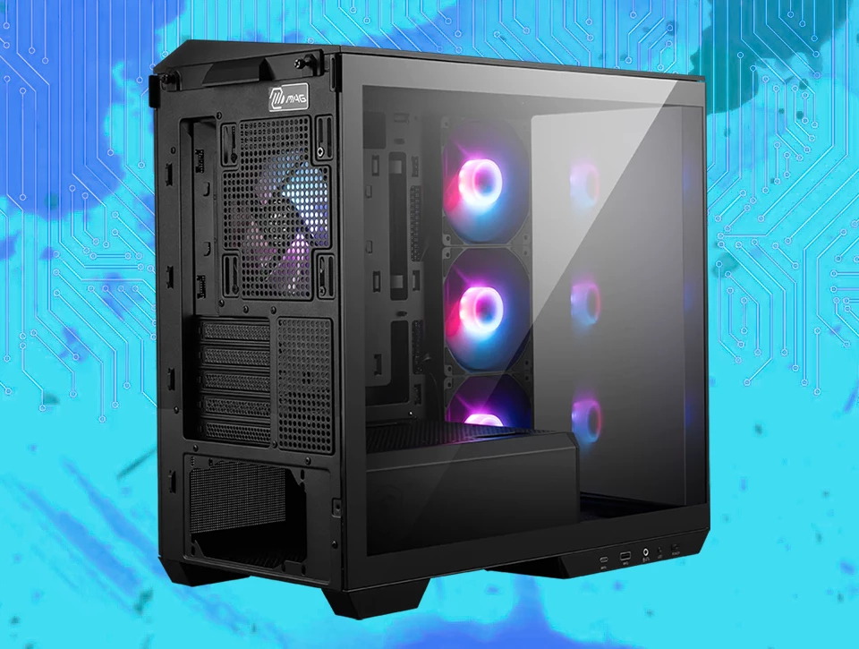 کیس گیمینگ ام اس آی مدل MAG PANO M100R PZ Black