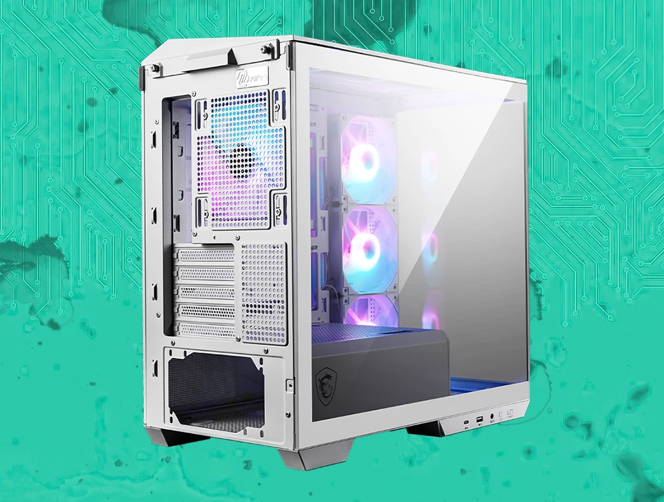 کیس گیمینگ ام اس آی مدل MAG PANO M100R PZ White
