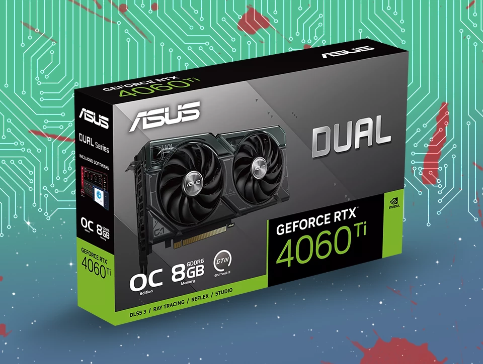 کارت گرافیک ایسوس ASUS DUAL RTX 4060 Ti 8GB OC