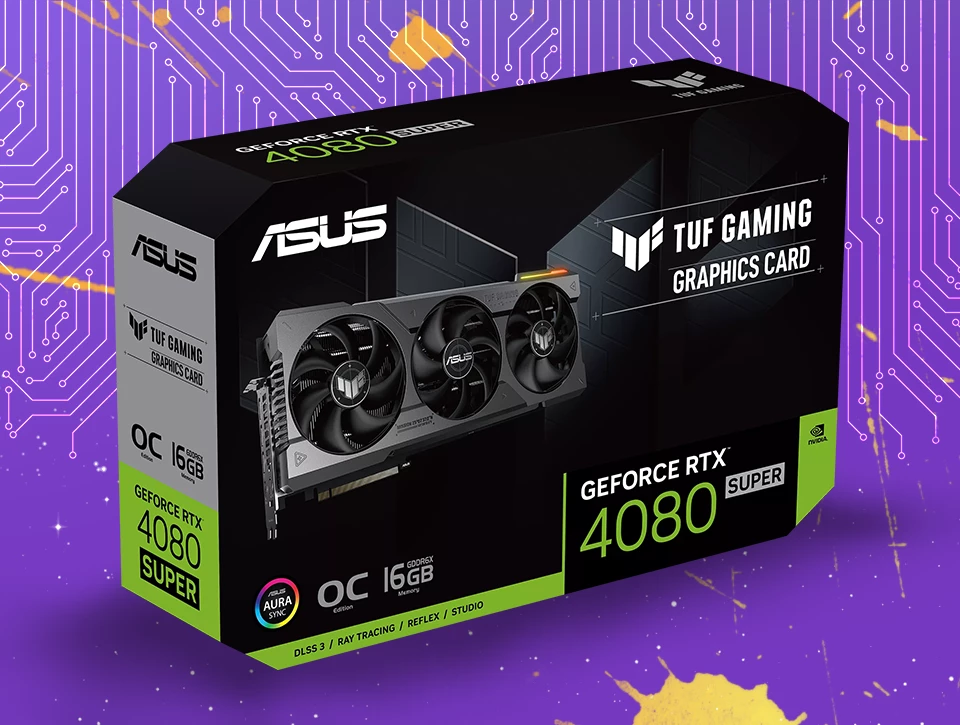 کارت گرافیک ایسوس ASUS TUF GAMING RTX 4080 SUPER 16GB OC