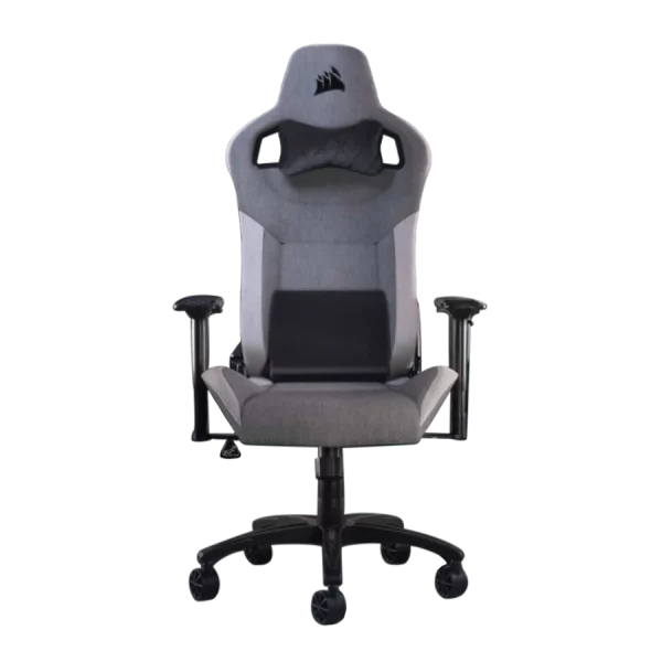 صندلی گیمینگ کورسیر Corsair T3 RUSH Fabric Grey White