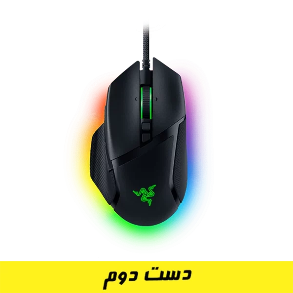 موس گیمینگ ریزر مدل Razer Basilisk V3 (دست دوم)