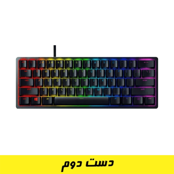 Razer Keyboard Huntsman Mini Purple Switch Used