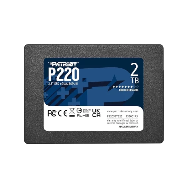 SSD پتریوت مدل Patriot P220 SATA III 2TB