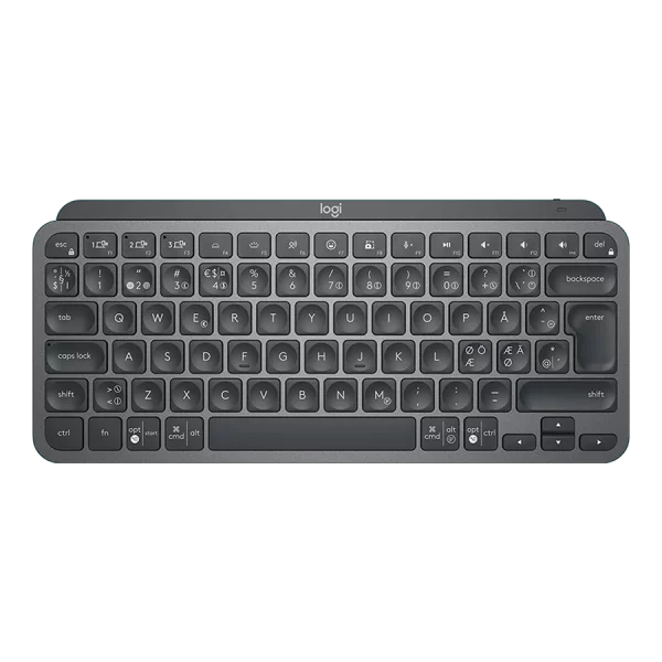 کیبورد بی سیم لاجیتک Logitech MX Keys Mini Graphite