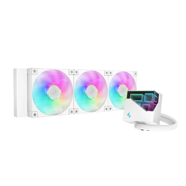خنک کننده مایع پردازنده دیپ کول DEEPCOOL LT360 WH ARGB