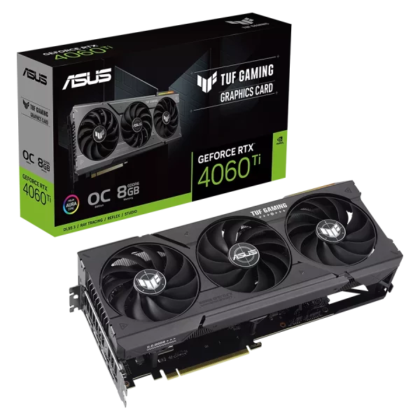 کارت گرافیک ایسوس TUF Gaming RTX 4060 Ti 8GB