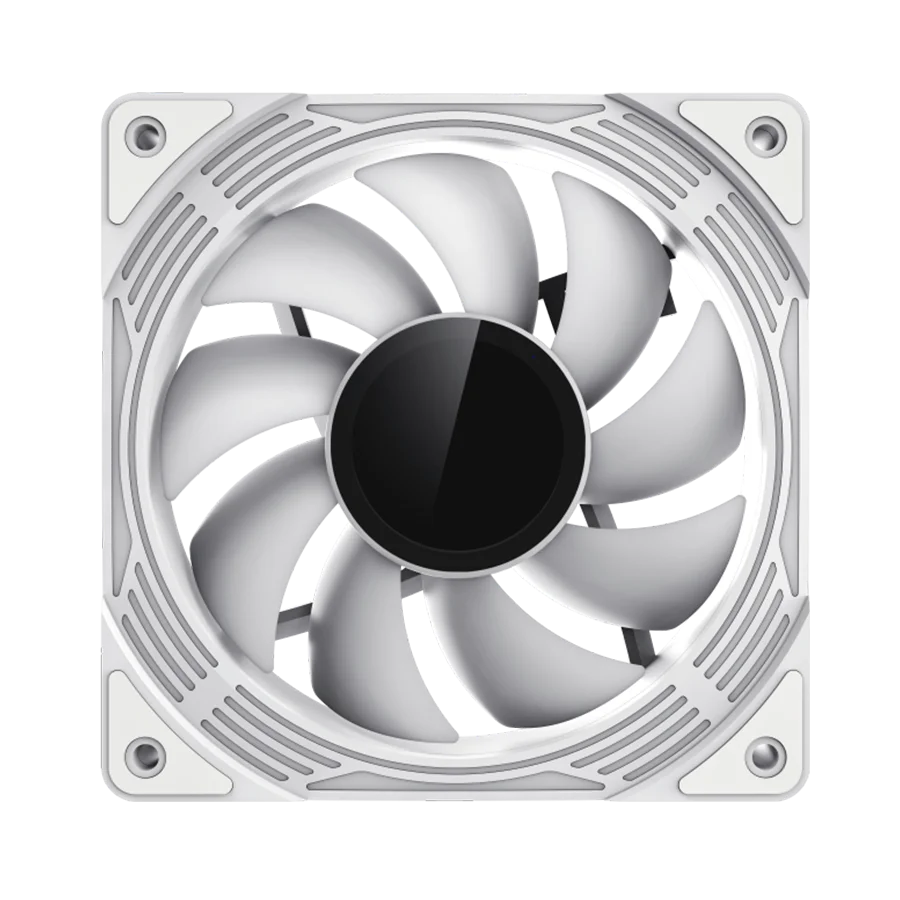 FN12A-C8I-w-4-1 فن کیس گیمینگ گیم مکس GAMEMAX FN12A C8I White