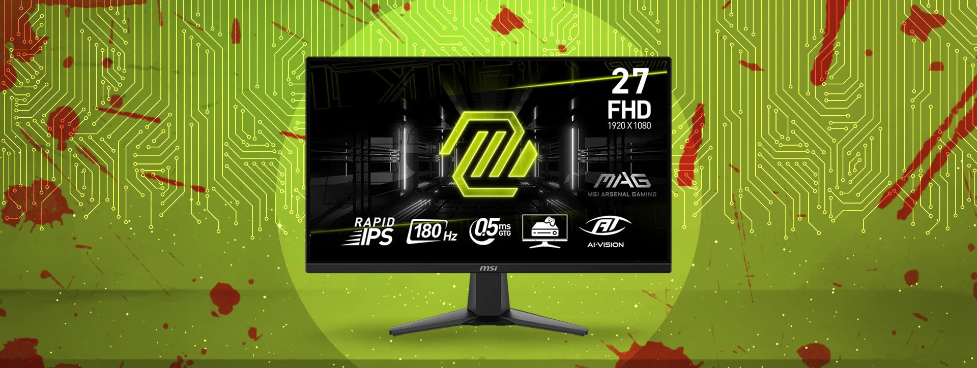 مانیتور گیمینگ 27 اینچ ام اس آی MSI MAG 275F
