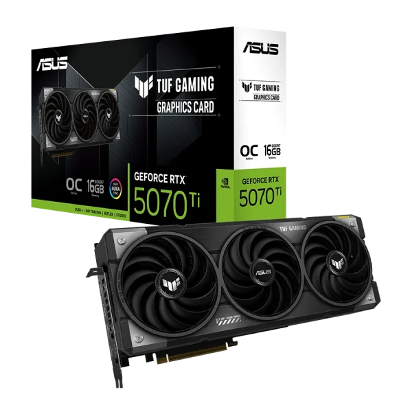 کارت گرافیک ایسوس TUF Gaming RTX 5070 Ti 16GB OC