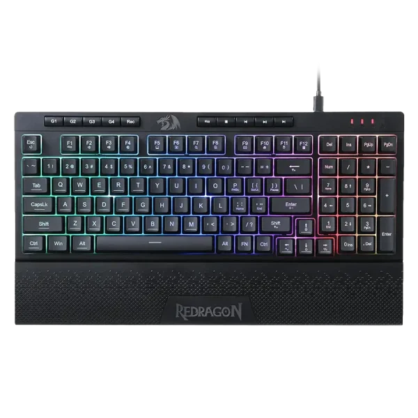 کیبورد بی سیم/باسیم گیمینگ ردراگون SHIVA K515 RGB