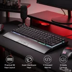 کیبورد بی سیم/باسیم گیمینگ ردراگون SHIVA K515 RGB