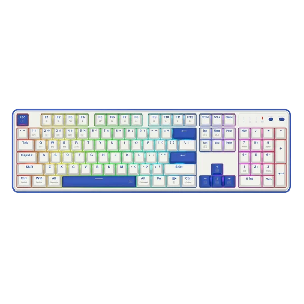 کیبورد بی سیم/باسیم مکانیکال گیمینگ ردراگون FAYE K685 PRO RGB