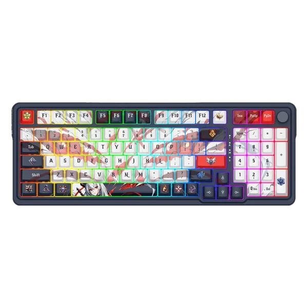 کیبورد بی سیم/باسیم مکانیکال گیمینگ ردراگون EISA K686 AK PRO RGB