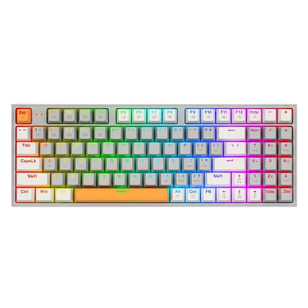 کیبورد مکانیکال گیمینگ ردراگون Kitava K636 GWO RGB