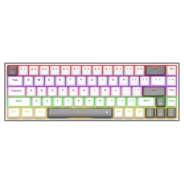 کیبورد بی سیم/باسیم مکانیکال گیمینگ ردراگون K705 WG PRO RGB