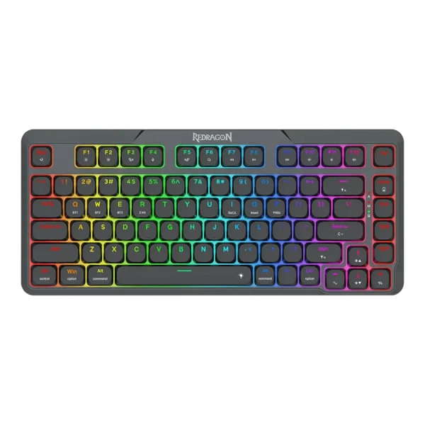 کیبورد بی سیم/باسیم مکانیکال گیمینگ ردراگون AETHER K706 PRO RGB